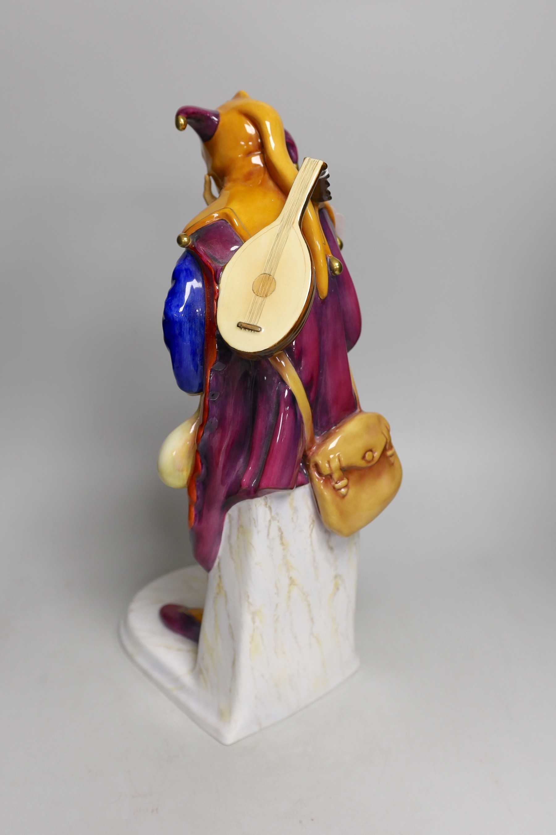 A large Royal Doulton limited edition Prestige figure Jack Point, HN 3920, number 37/250, signed D Smith ‘97, 42.5cm high